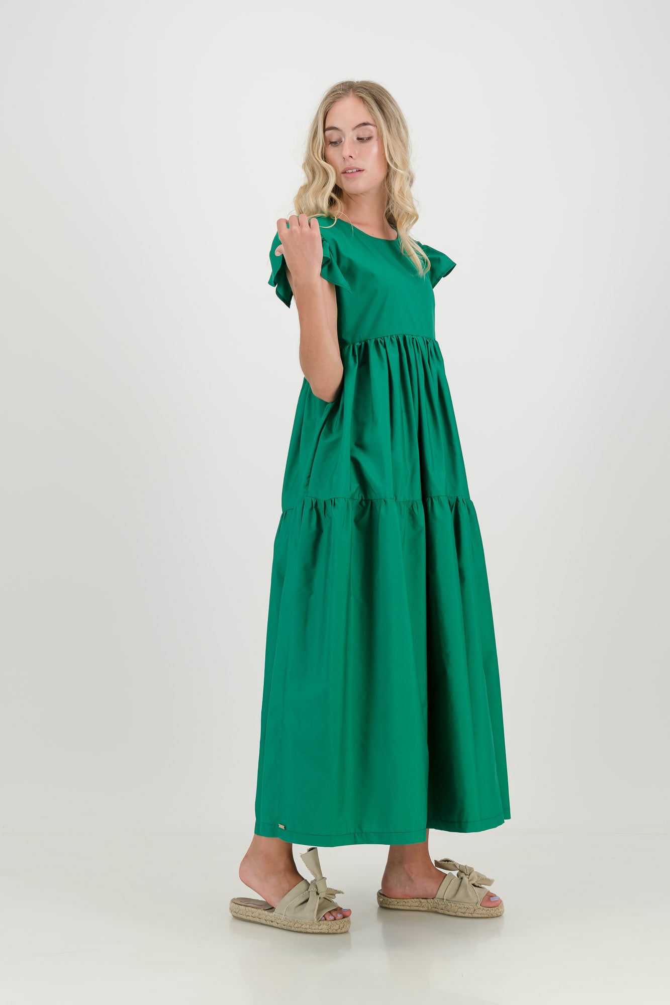 The Forest green Jade Dress