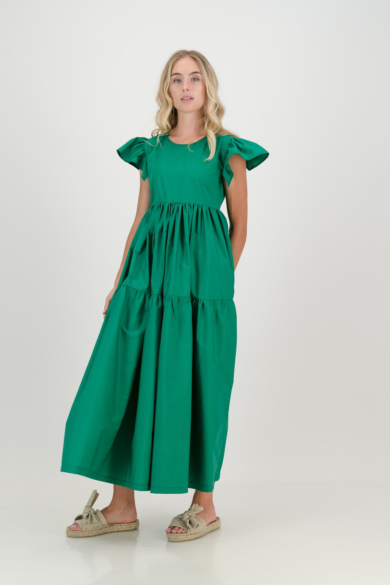 The Forest green Jade Dress