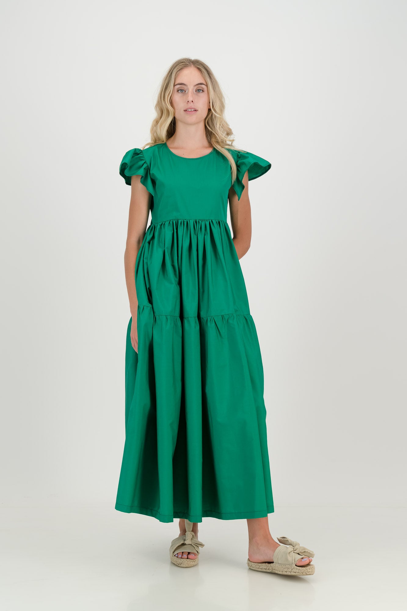 The Forest green Jade Dress