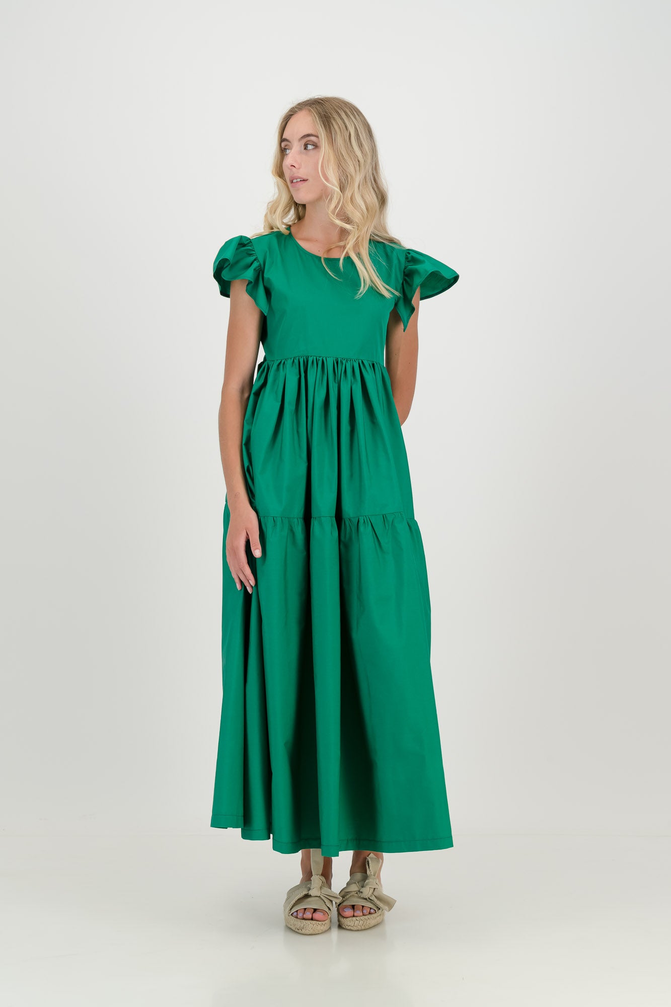 The Forest green Jade Dress