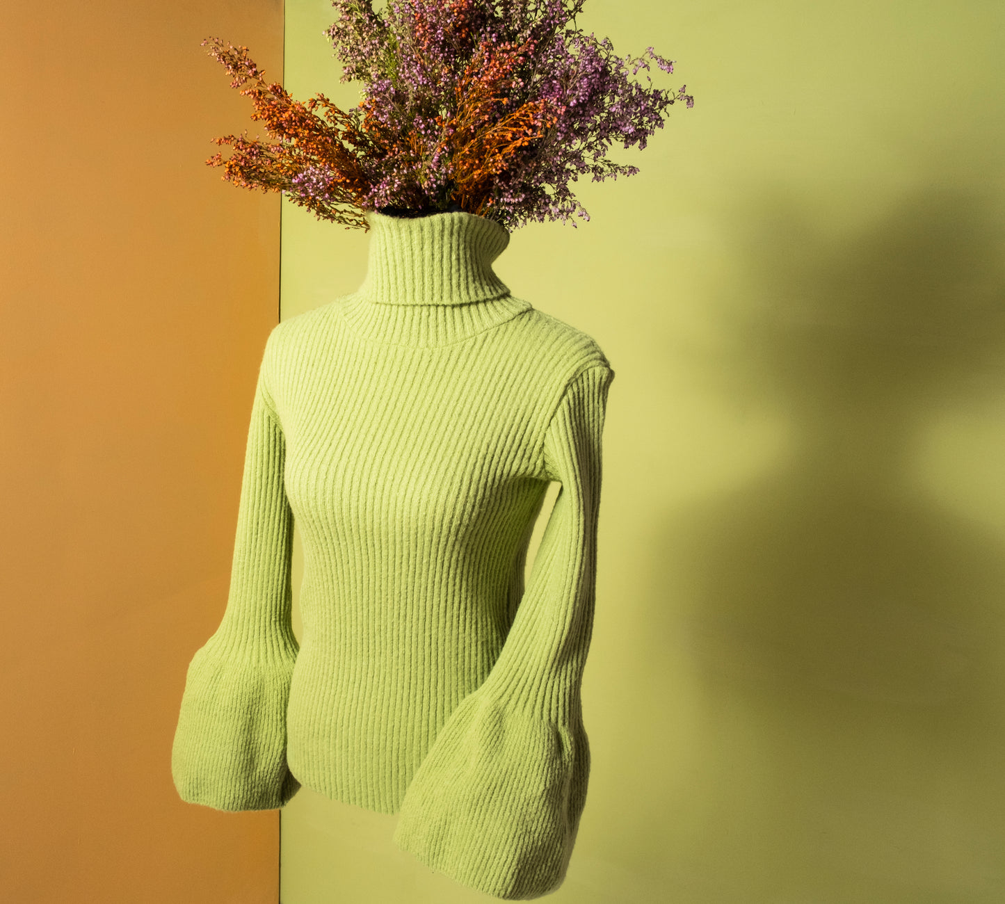 The Febe Neon Flare Knit