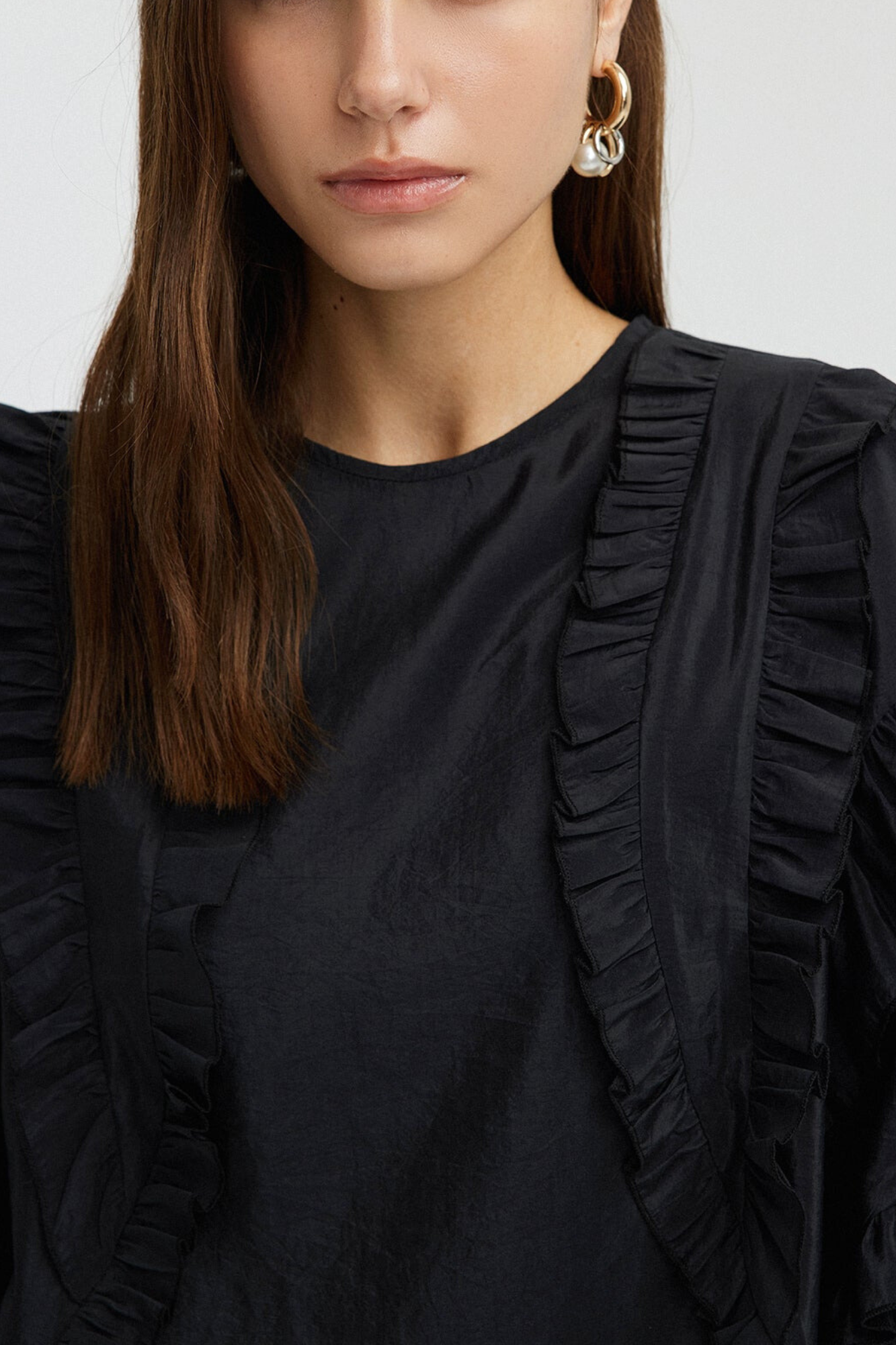 THE EMILY BLACK TUNIC TOP