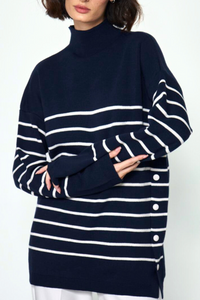 THE NAVY PULLOVER KNIT