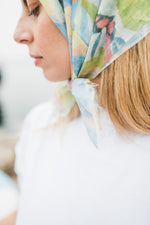 Cloudlight Mini Pleat Dress — White Cotton Linen