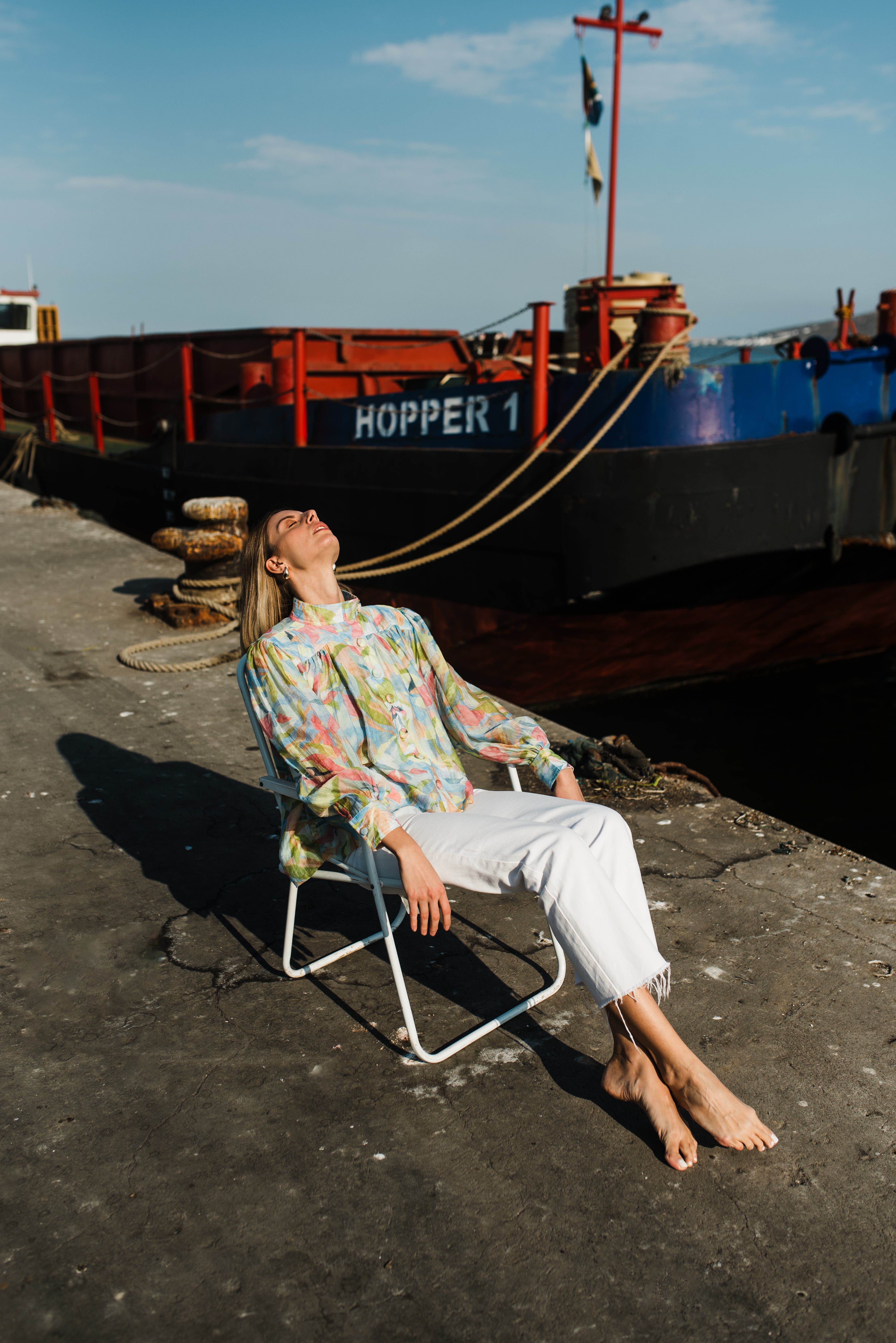 PRE-ORDER Rosette Chiffon Jacket — Pink Multicolor