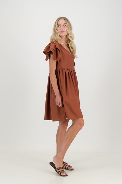 The Rust Daisy Dress