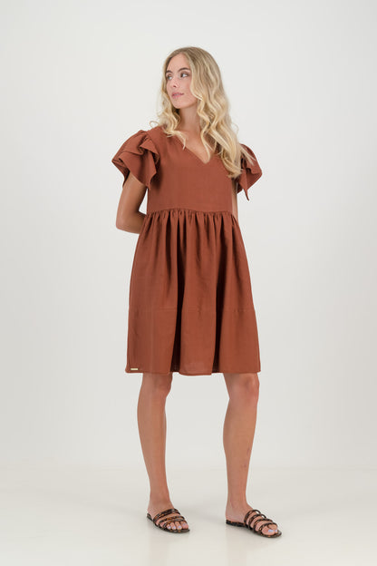 The Rust Daisy Dress