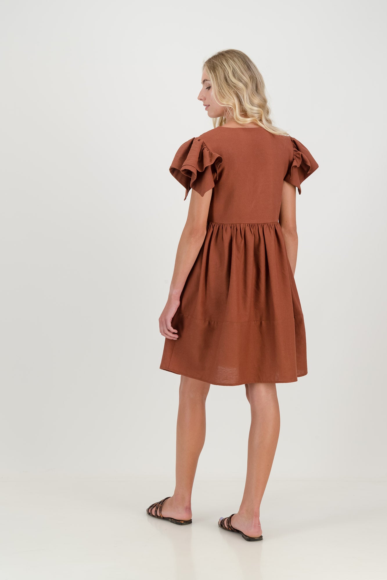 The Rust Daisy Dress