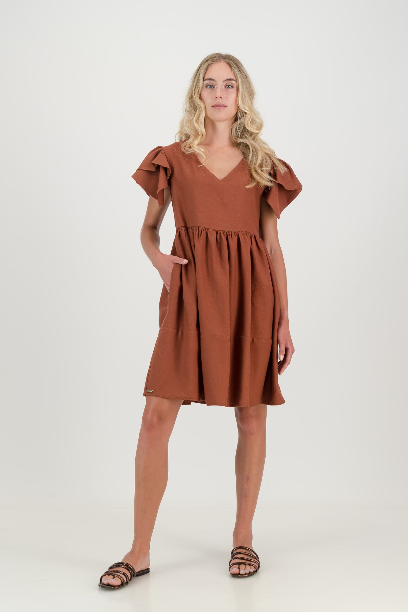 The Rust Daisy Dress