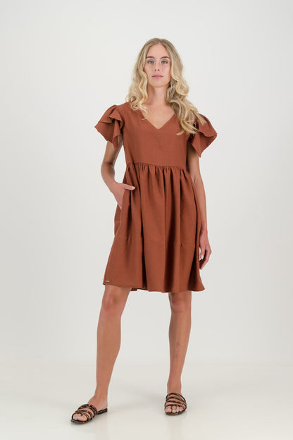 The Rust Daisy Dress