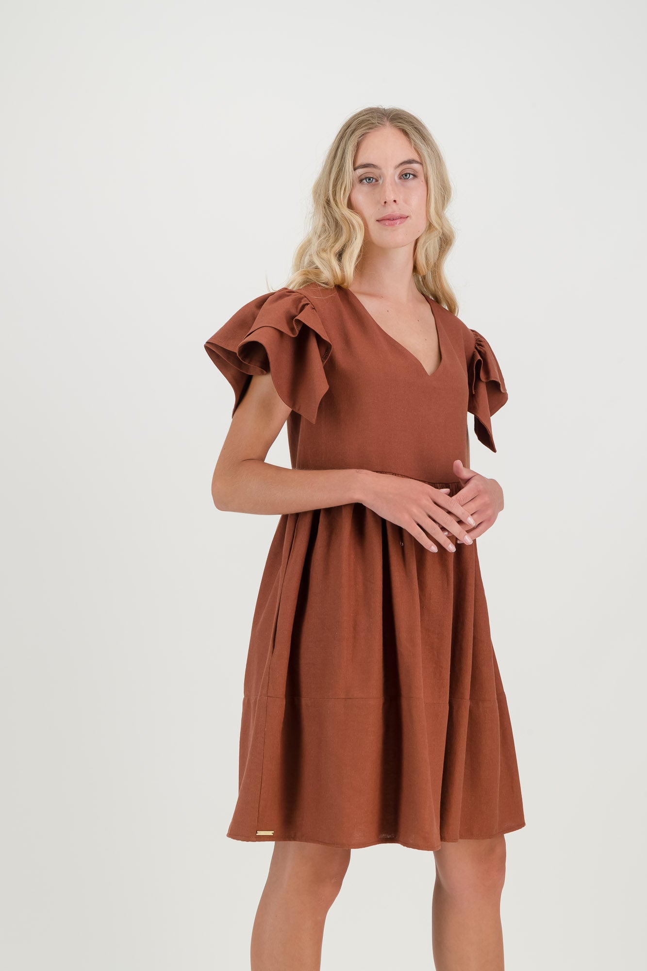 The Rust Daisy Dress