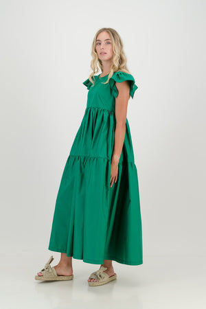 The Forest green Jade Dress