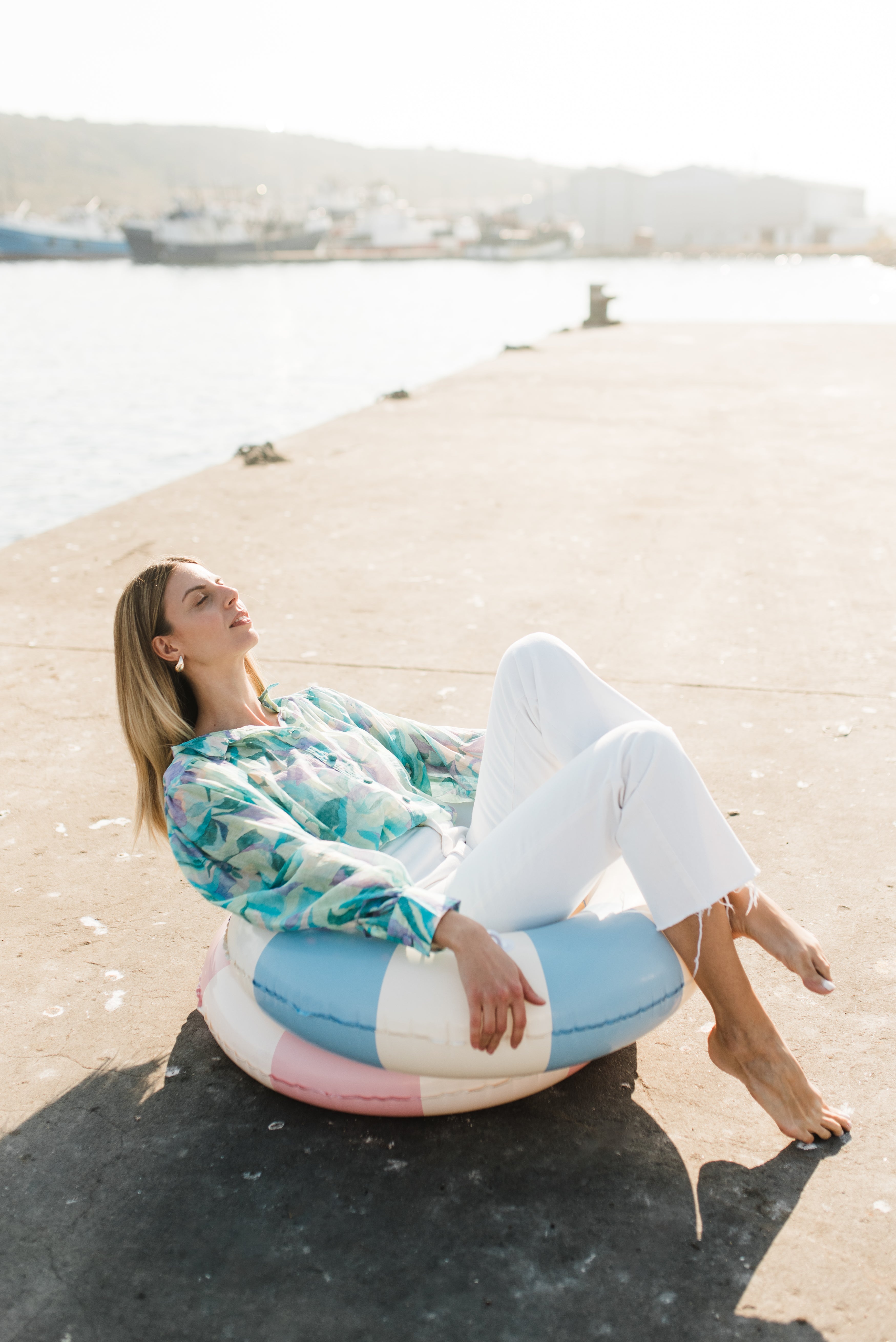 PRE-ORDER Verdancia Chiffon Top — Green Print Chiffon