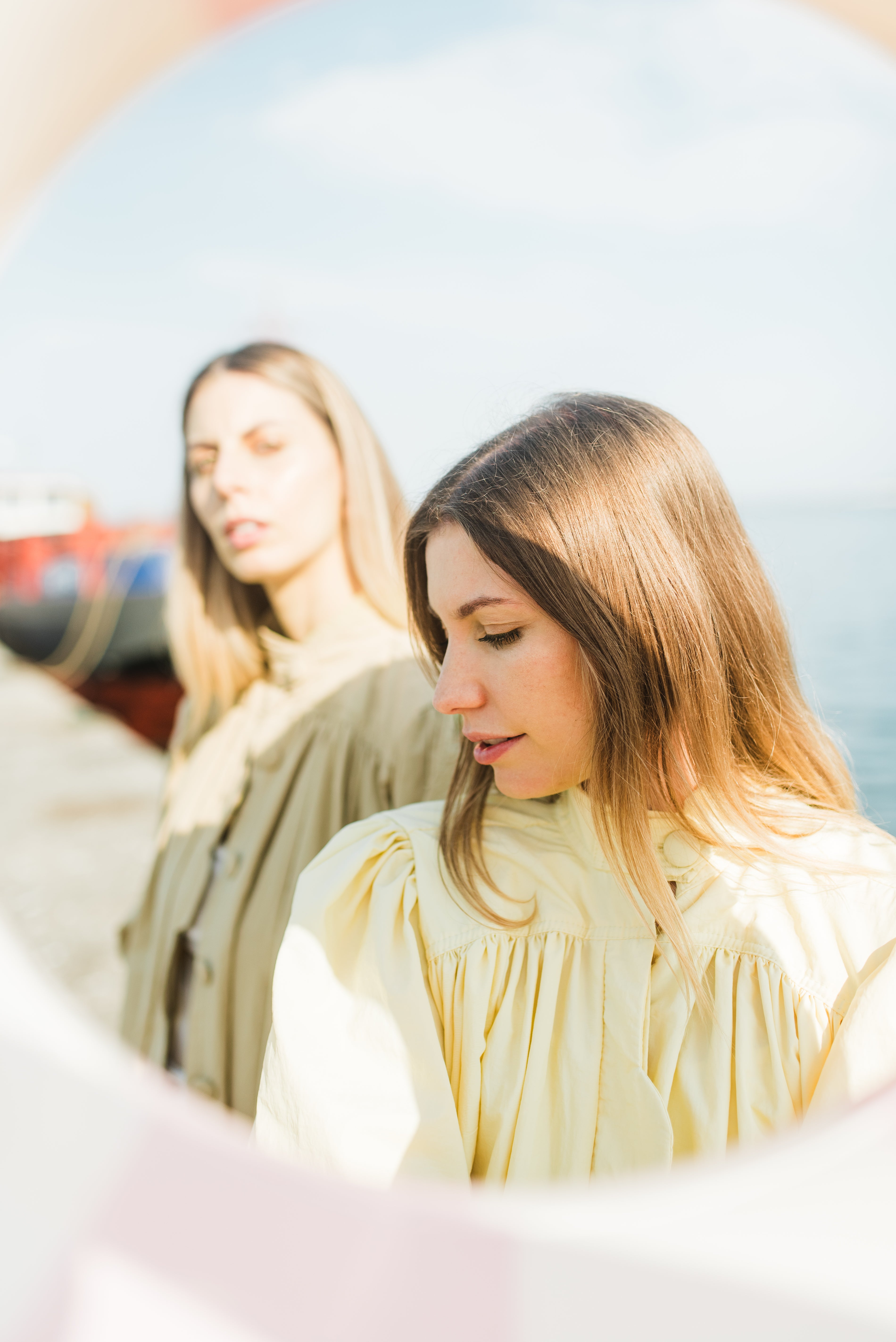 PRE- ORDER Limoncello Crest Scallop Jacket — Butter Yellow Long Length