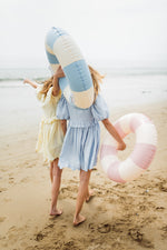 Bluebell Whisper Scallop Dress  — Cool Blue