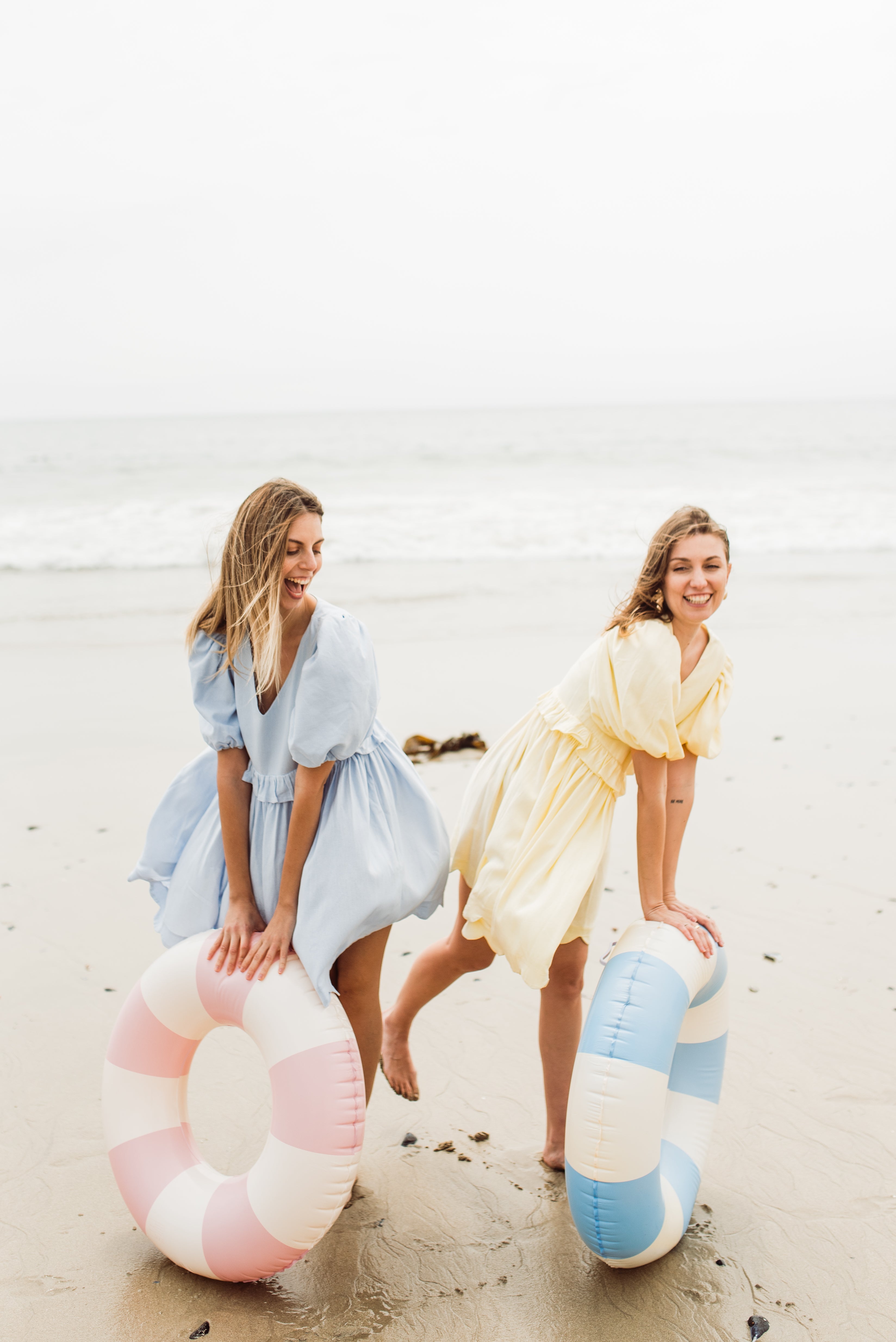 Sun Petal Scallop Dress  — Butter Yellow