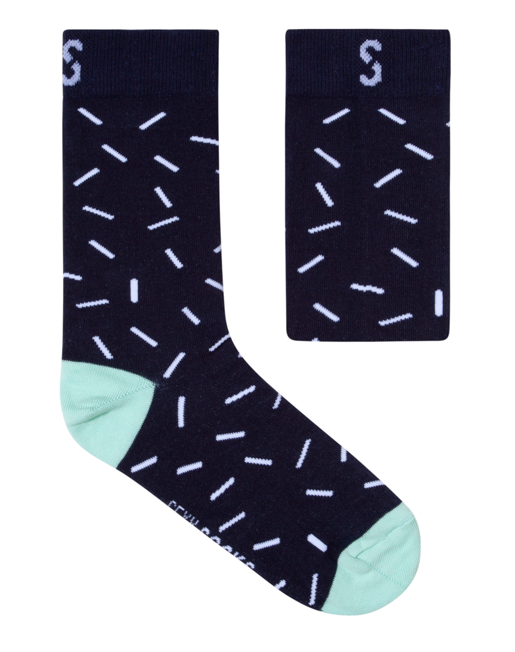 SEXY SOCKS Midnight Mint’ Cotton Socks